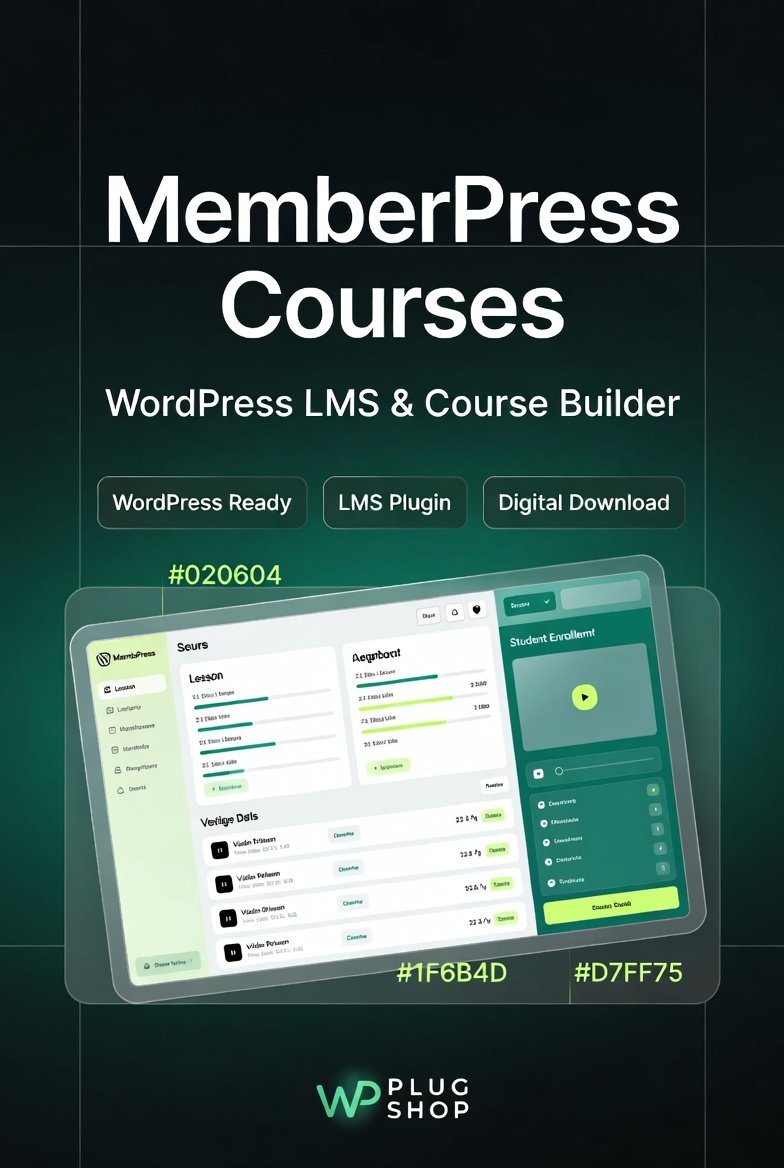MemberPress Courses Plugin – Powerful WordPress LMS for Creating & Selling Online Courses