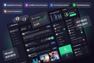 MetaFans BuddyPress Social Network WordPress Theme 3.4 – Community, Membership & Social Platform Builder