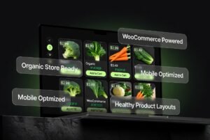 Vegan Food WooCommerce Theme – Organic Store WordPress eCommerce Builder