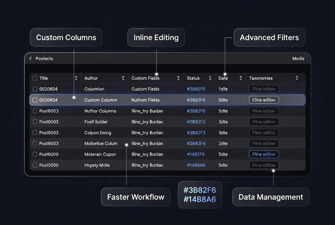 luxNi (1) Admin Columns Pro – WordPress Admin Column Manager & Inline Editing Plugin