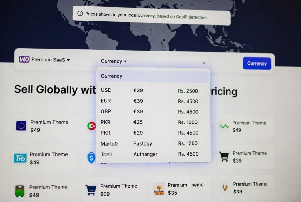 Currency Switcher for WooCommerce Extension 2.0.4 – Automatic Multi-Currency & Geo-Based Price Converter Plugin