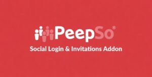PeepSo Social Login & Invitations Addon 8.0.0.0 – WordPress Social Login & Community Growth Plugin