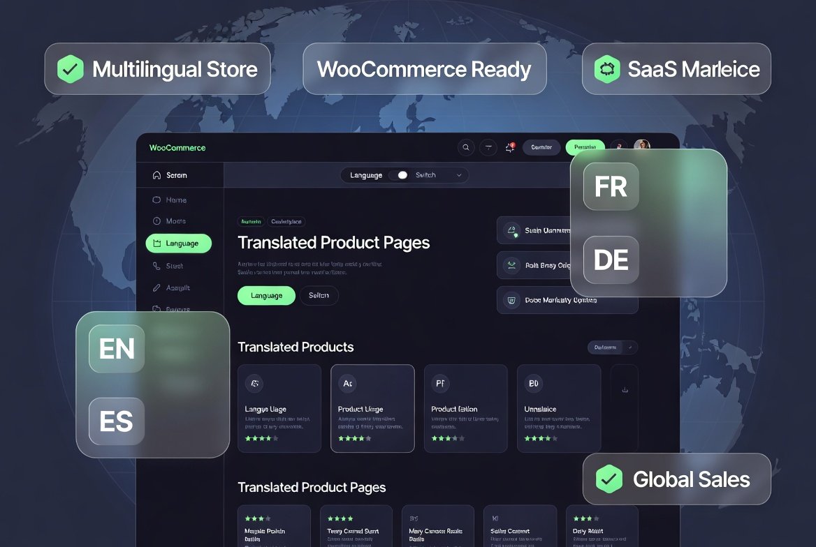 Polylang for WooCommerce – Multilingual WooCommerce Translation Plugin
