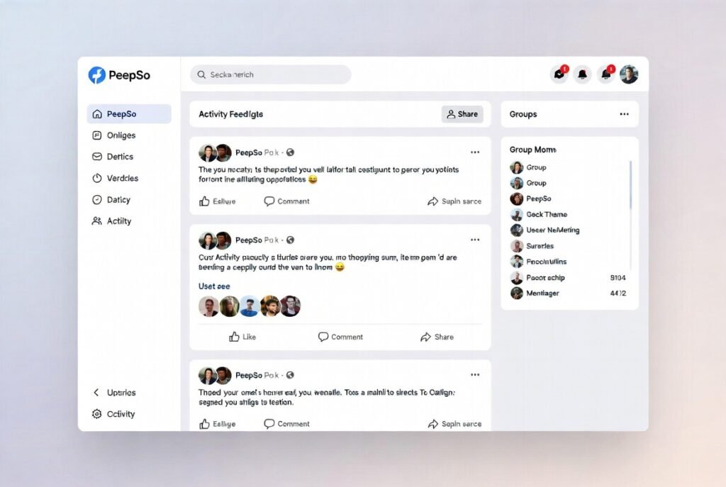 PeepSo Gecko Theme – WordPress Social Networking & Community Theme
