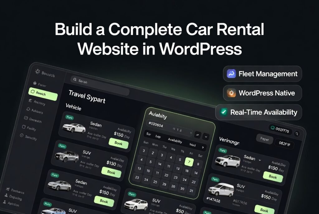 Car Rental System 5.0.7 – Native WordPress Car Rental Booking & Fleet Management Plugin