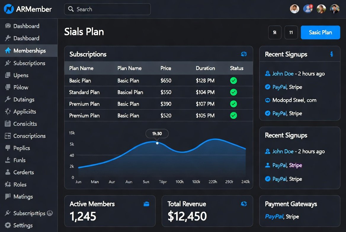 rhJLi ARMember WordPress Membership Plugin – Subscription, Paywall & Content Restriction System