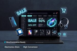Hitek – Electronics WooCommerce WordPress Theme (Tech Store, Gadget Shop & eCommerce Ready)