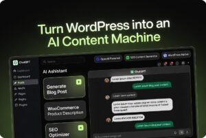 Your AI Assistant for WordPress 1.3.1 – OpenAI ChatGPT Content Generator, SEO & Automation Plugin