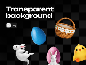 Easter 3D Icons & Illustrations – Premium Holiday Assets