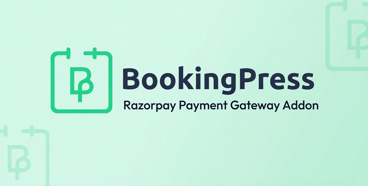 BookingPress Razorpay Payment Gateway Addon – Accept UPI & Online Booking Payments