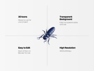 Happy Spring 3D Icon Set – Premium Seasonal Assets