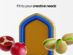 Iran 3D Icon Set – Premium Cultural Assets
