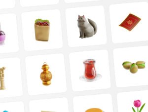 Iran 3D Icon Set – Premium Cultural Assets