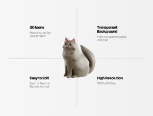 Iran 3D Icon Set – Premium Cultural Assets