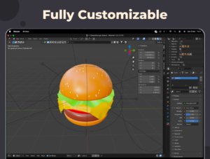 PizzaCraft 3D Pizza Icon Pack – Fun 3D Icons for Food Delivery & Pizzerias