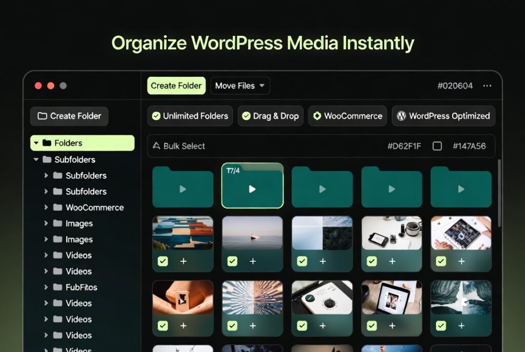 Happy Files Pro 1.9.1 – WordPress Media Library Folder & Media Manager Plugin