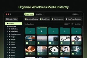 Happy Files Pro 1.9.1 – WordPress Media Library Folder & Media Manager Plugin