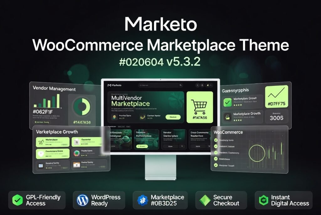 Marketo Theme 5.3.2 – eCommerce & Multivendor Marketplace WooCommerce Theme