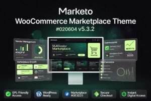 Marketo Theme 5.3.2 – eCommerce & Multivendor Marketplace WooCommerce Theme