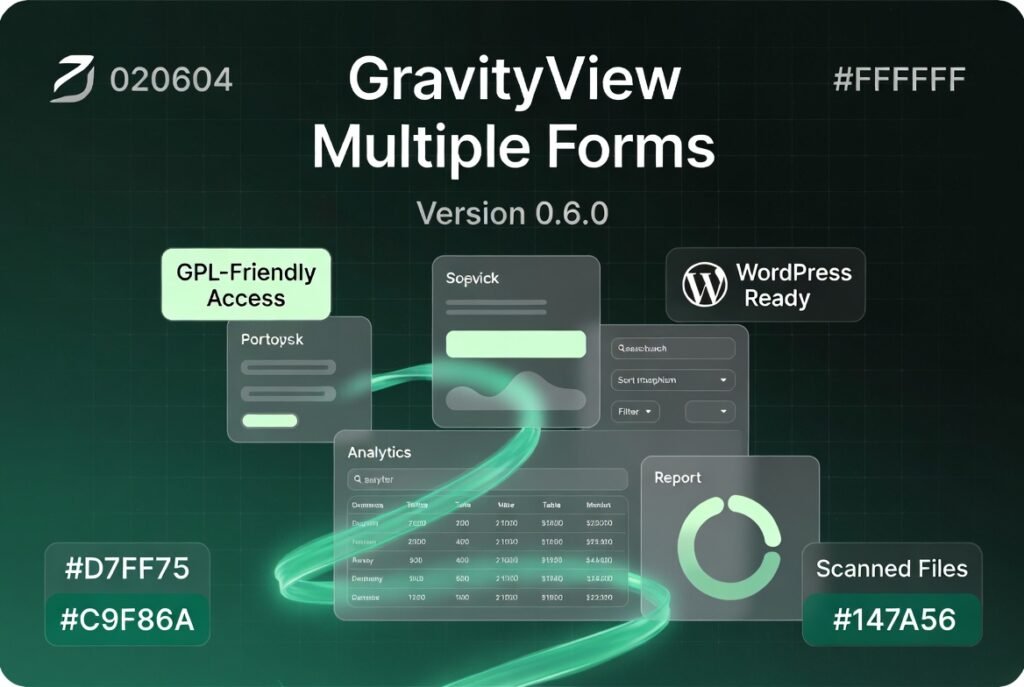 GravityView Multiple Forms 0.6.0 – Combine Multiple Gravity Forms in One View