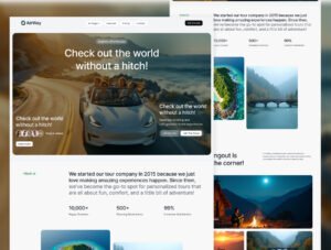 AirWay Travel Agency Webflow Template