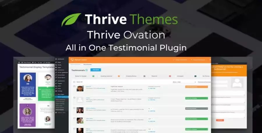Thrive Ovation – Advanced Testimonial Management & Social Proof Plugin