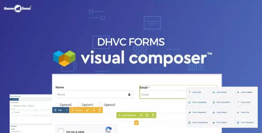 DHVC Form – Drag & Drop Form Builder for WPBakery