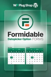 Formidable Datepicker Options Add-On – Advanced Scheduling