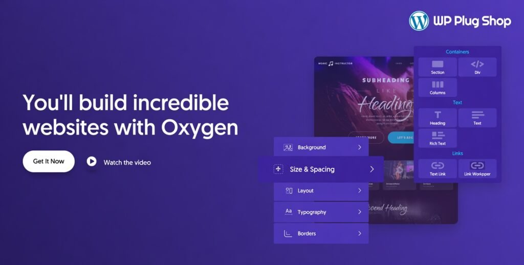 Oxygen Builder 6.0.0 – Advanced Visual Website Builder for WordPress Developers & Agencies
