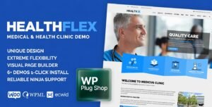 HEALTHFLEX Theme – Doctor Medical Clinic & Health WordPress Theme 2.7.5 – Healthcare & WooCommerce Theme