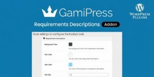 GamiPress Requirements Descriptions – Achievement Requirements Customization Addon