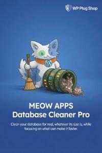 Meow Database Cleaner Pro – WordPress Database Optimization Plugin