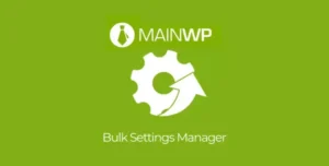 MainWP Bulk Settings Manager – WordPress Multi-Site Settings Management Extension
