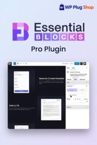Essential Blocks Pro 3.0.0 – Advanced Gutenberg Blocks Plugin for WordPress