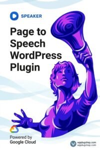 Speaker – Professional Page to Speech Plugin for WordPress