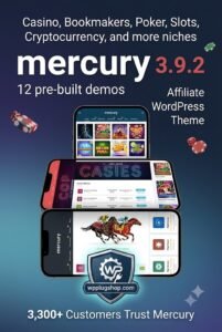 Mercury – Professional Affiliate Marketing WordPress Theme