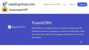 AutomatorWP – FluentCRM Addon (Automation Integration)