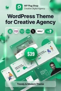 Keystroke Creative Agency WordPress Theme | Premium Digital Resource