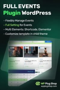 FullEvents – Event Plugin WordPress 1.3.4 | Event Calendar & Booking Plugin