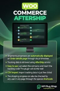 WooCommerce AfterShip 9.4 – Shipment Tracking & Delivery Notification Plugin