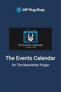 Newsletter The Events Calendar Addon 1.5.5 – WordPress Event Newsletter Integration Plugin