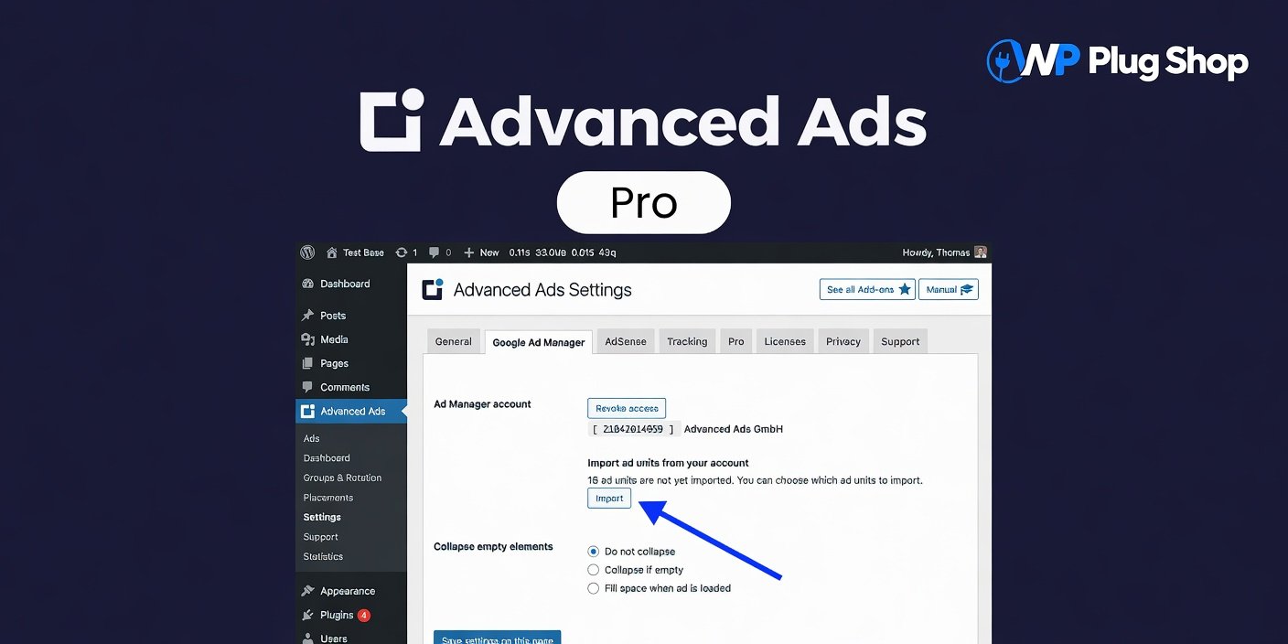Advanced Ads Pro Activated 3.0.12 – WordPress Ad Management Plugin
