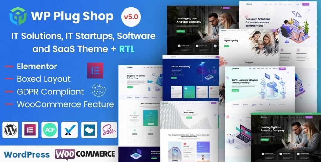 StartNext Theme 5.5 – IT Startup & Technology Services WordPress Theme