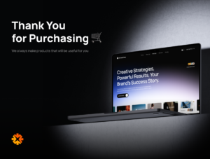 Modern Agency Website Template for WordPress & Elementor
