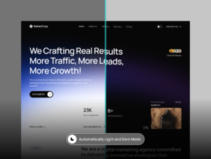 Modern Agency Website Template for WordPress & Elementor