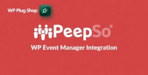PeepSo WP Event Manager Integration 8.0.0.0 – WordPress Community Events & RSVP Plugin