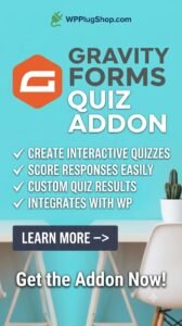 Gravity Forms Quiz Addon – Advanced Quiz & Assessment Tool