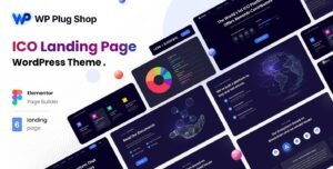 Cryptlight Theme 1.2.3 – ICO NFT Landing Page WordPress Theme