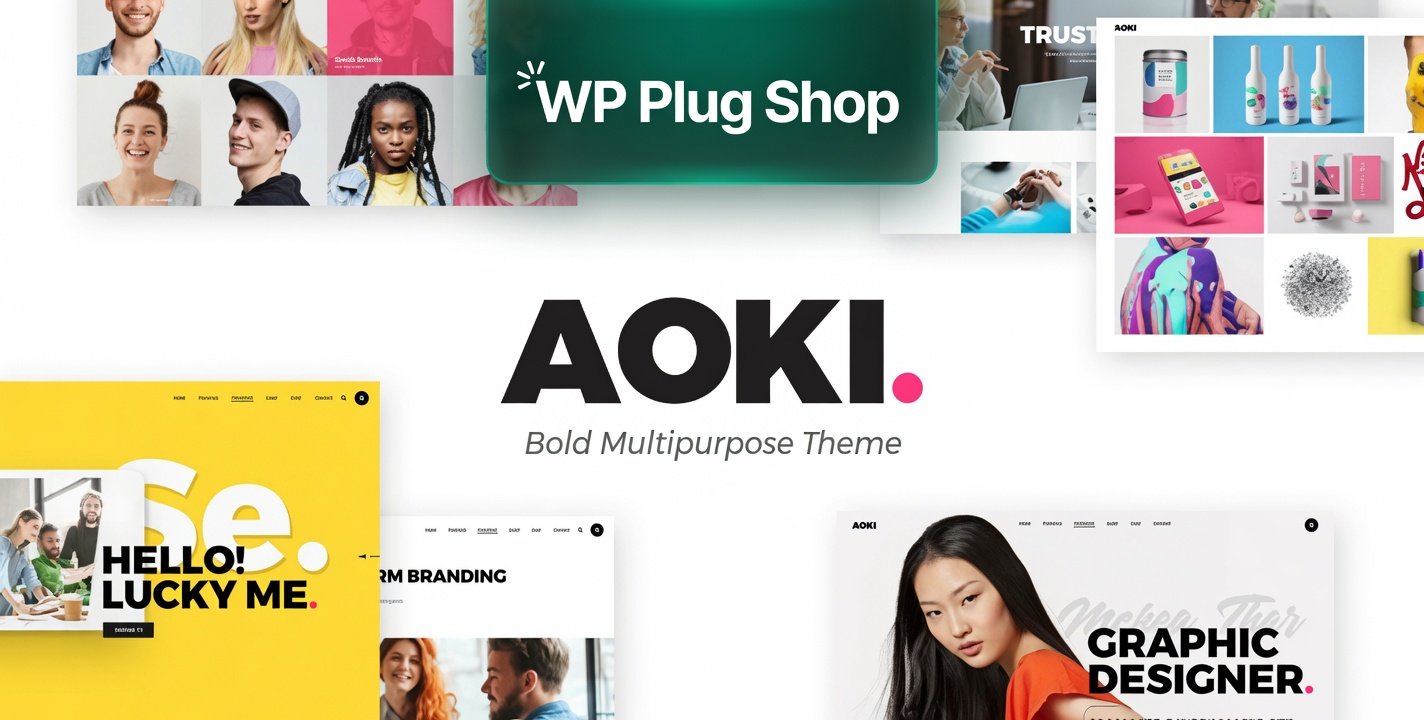 AzQy4 Aoki Theme – Creative Design Agency Theme 1.7 – Portfolio & WooCommerce WordPress Theme