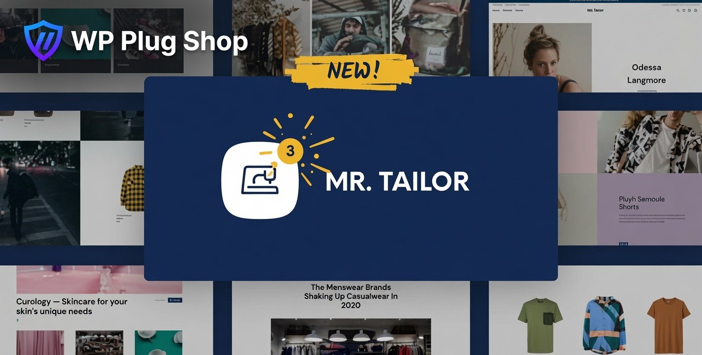 BnC7L Mr. Tailor Theme – eCommerce WordPress Theme for WooCommerce 8.1 – Fashion & Clothing Store